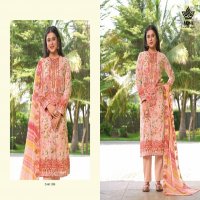 AQSA Neysa Wholesale Cambric Cotton With Exclusive Work Dress Material