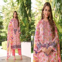 AQSA Neysa Wholesale Cambric Cotton With Exclusive Work Dress Material