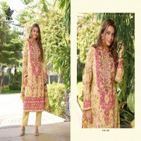 AQSA Neysa Wholesale Cambric Cotton With Exclusive Work Dress Material