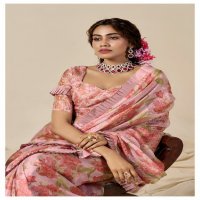 SR Sarees Pushpam Wholesale Digital Print In Kota Checks Ethnic Indian Sarees