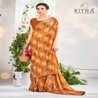 kalpana by kiyra saree classic look chiffon saree exports