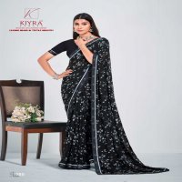 kiyra saree ishika classic look weightless print saree with blouse