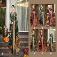 bunawat pavitra satan silk zari weaving silk saris wholesaler