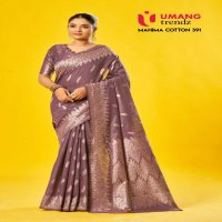 Umang mahima cotton vol 391 cotton daily wear saree exports