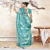 Vallabhi Gyana Wholesale Brasso Fabrics Indian Sarees