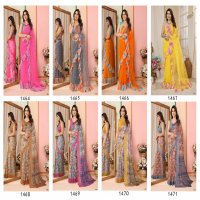 S Walk Dyuti Vol-4 Wholesale Mirror Work Indian Ethnic Sarees