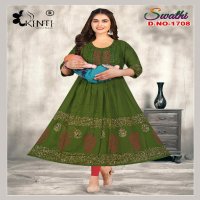 Kinti Swathi Vol-17 Wholesale Feeding Kurtis Catalog