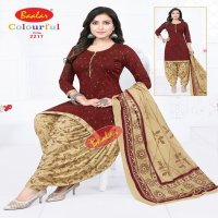 Baalar Colourful Vol-22 Wholesale Cotton Printed Patiyala Dress Material