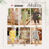 shifra zoori rayon print classic look full stitch kurti with pant exports