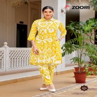 shifra zoori rayon print classic look full stitch kurti with pant exports