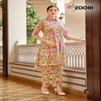 shifra zoori rayon print classic look full stitch kurti with pant exports