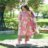 MYSTIC 9 SARA VOL 9 AMAZING READYMADE NAYRA CUT KURTI PANT DUPATTA COLLECTION