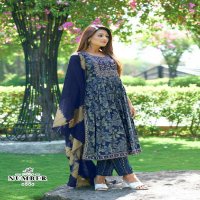 MYSTIC 9 SARA VOL 9 AMAZING READYMADE NAYRA CUT KURTI PANT DUPATTA COLLECTION