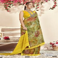 Vallabhi Manasvi Wholesale Georgette Fabrics Ethnic Indian Sarees