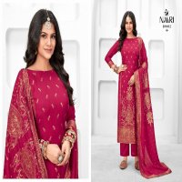 MEHAK VOL 2 BY NAARI PURE MUSLIN JACQUARD CASUAL DRESSES