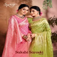 Saroj Sakshi Saroski Vol-3 Wholesale Soft Linen Cotton Sarees