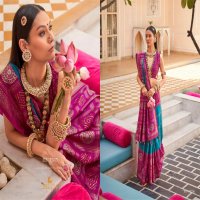 Trirath Gulaab Patola Wholesale Super Pv Silk Function Wear Indian Sarees
