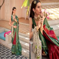 Trirath Gulaab Patola Wholesale Super Pv Silk Function Wear Indian Sarees