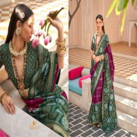 Trirath Gulaab Patola Wholesale Super Pv Silk Function Wear Indian Sarees