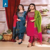 KAYA PRESENT PRANSHI VOL 3 FANCY AMAZING DESIGN WORK READYMADE SALWAR SUITS CATALOG