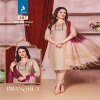 KAYA PRESENT PRANSHI VOL 3 FANCY AMAZING DESIGN WORK READYMADE SALWAR SUITS CATALOG