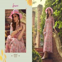 gulaab by psyna cotton classic look readymade gown