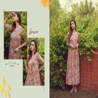 gulaab by psyna cotton classic look readymade gown