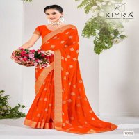 kanyadan by kiyra saree comfortable chiffon print saree