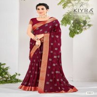 kanyadan by kiyra saree comfortable chiffon print saree