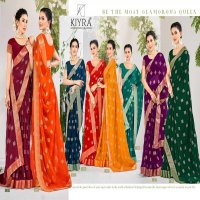 kanyadan by kiyra saree comfortable chiffon print saree