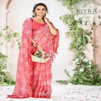 kavisha by kiyra saree heavy chiffon unique style saree