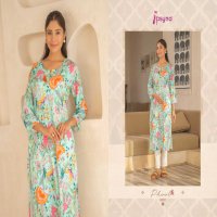 phool vol 6 by psyna stylish look rayon readymade kurti wholesaler