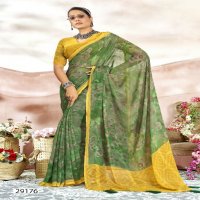 eesha vol 5 by vallabhi prints classic look georgette print saree