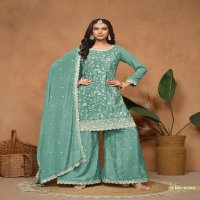 TWISHA ANJUBAA VOL 34 DESIGNER OCCASION WEAR LONG UNSTITCH SALWAR KAMEEZ