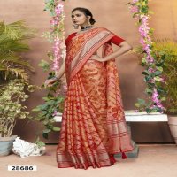 Vallabhi Veda Wholesale Brasso Fabrics Indian Sarees