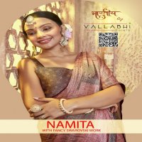 Vallabhi Namita Wholesale With Fancy Swaroski Work Sarees