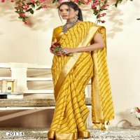 Vallabhi Jivya Wholesale Moss Georgette Ethnic Sarees