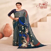 Jivora Highlights Wholesale Premium Crepe Soft Silk Indian Sarees