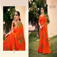 kiyra saree chaliya dyeble border comfortable renial saree wholesaler