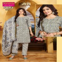 nemis jalwa capsule print readymade elegant style salwar kameez