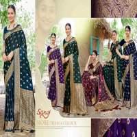 Saroj Royal Queen Vol-12 Wholesale Satin Silk Party Wear Indian Sarees