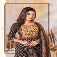 Mayur Ajarakh Vol-3 Wholesale Printed Pure Cotton Neck Embroidery Dress Material