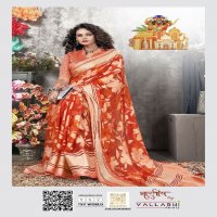 vallabhi prints veda vol 2 latest fancy print brasso saree