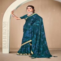 kiyra cosmos vol 2 comfortable dull moss women saree