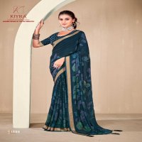 kiyra cosmos vol 2 comfortable dull moss women saree