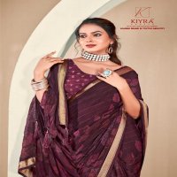 kiyra cosmos vol 2 comfortable dull moss women saree