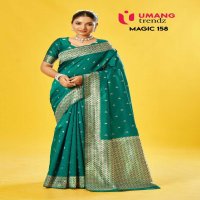 Umang magic-158 lichi womens indian saree wholesaler