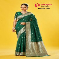 Umang magic-158 lichi womens indian saree wholesaler