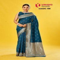 Umang magic-158 lichi womens indian saree wholesaler