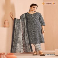 preyasi vol 10 by suryajyoti big size fancy readymade cotton ladies suits